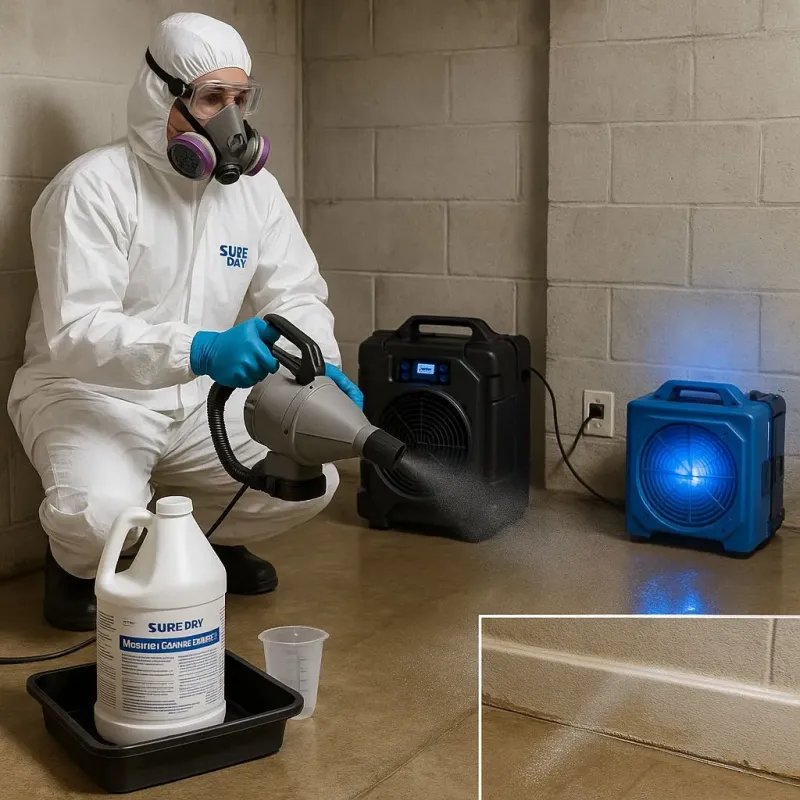 Sanitization and Odor Removal process in Franklin, PA