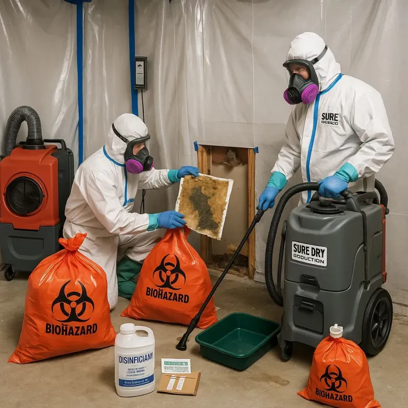 Contaminated Water Handling Protocols process in Franklin, PA